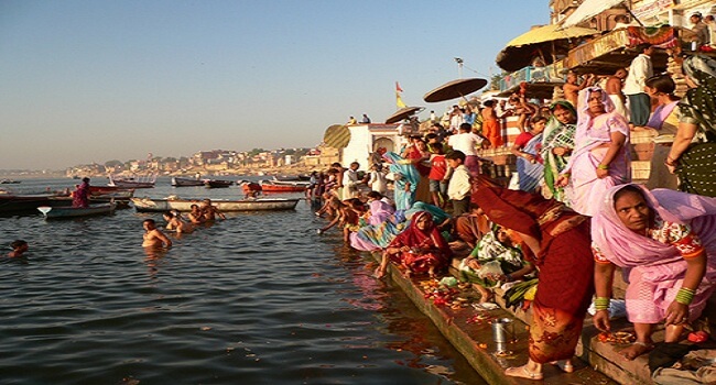 Ganges Bathing Varanasi