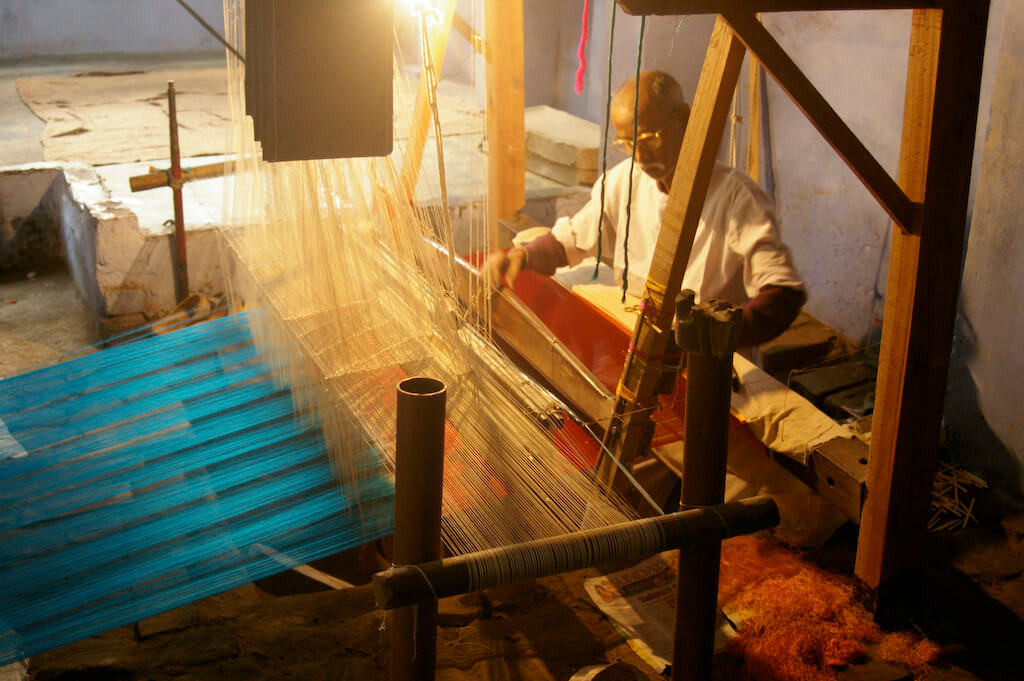 Silk Weaving Varanasi