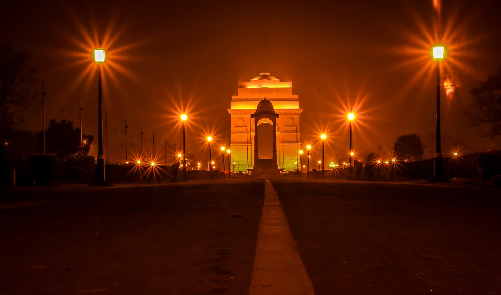 India Gate at Night