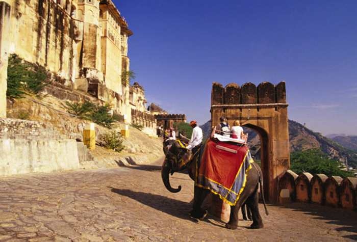 Elephant Ride Amber Fort Jaipur