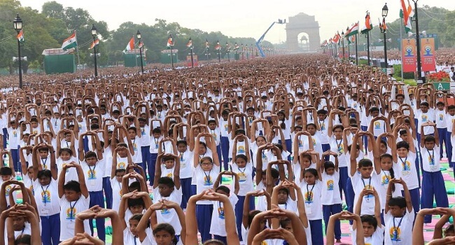First International Day of Yoga