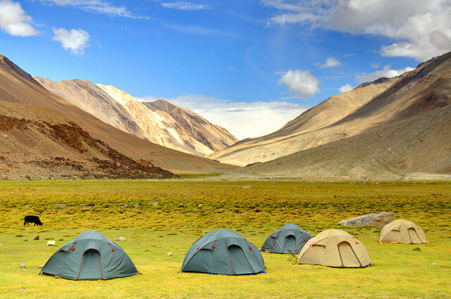Camping in Ladakh