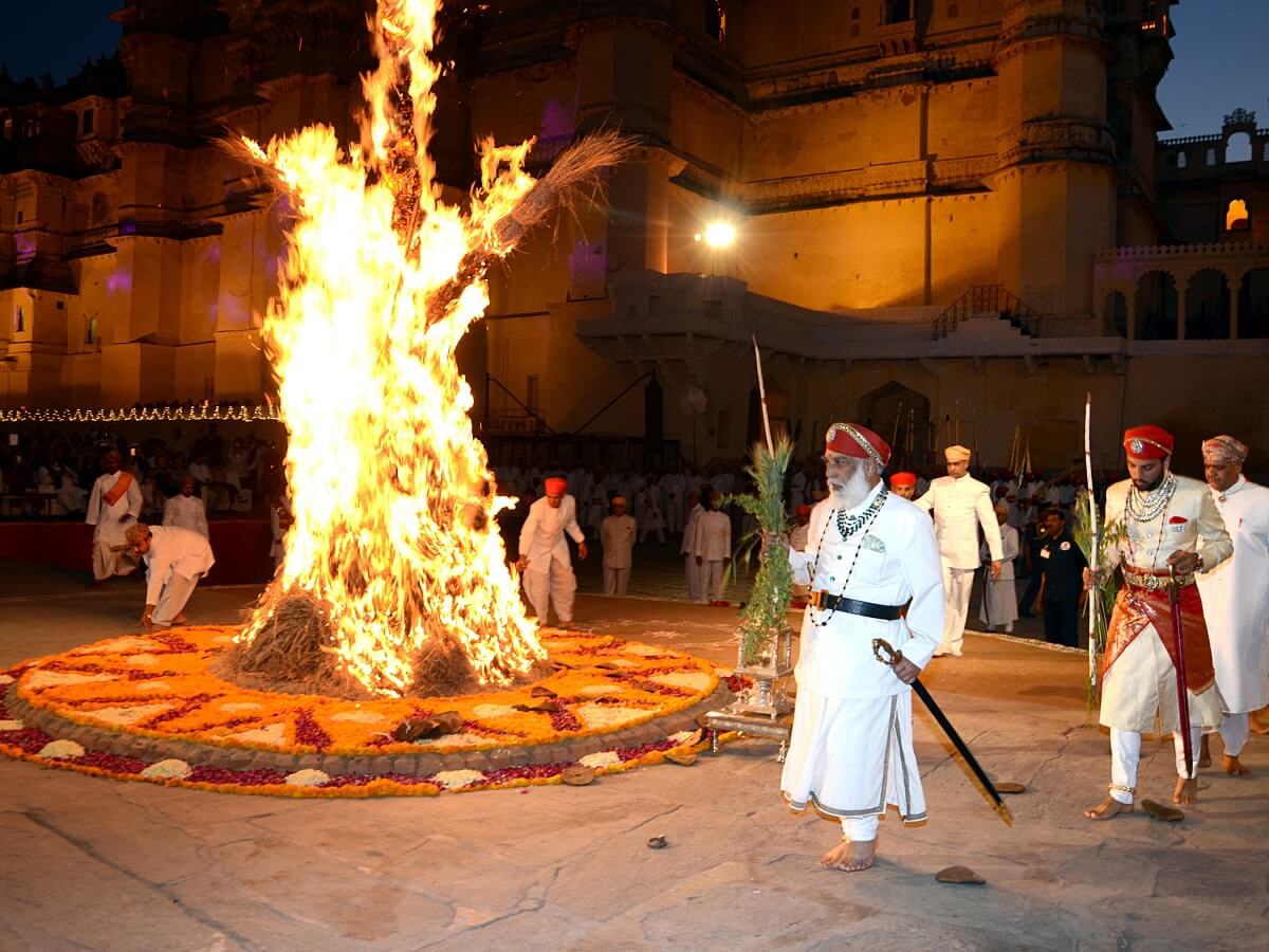 Eternal Mewar Holika Dahan