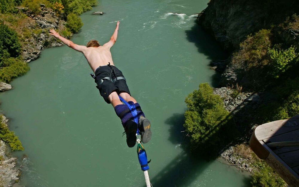 Bungee Jumping in Rishikesh