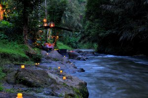 Dinner Near Ayung River in Bali