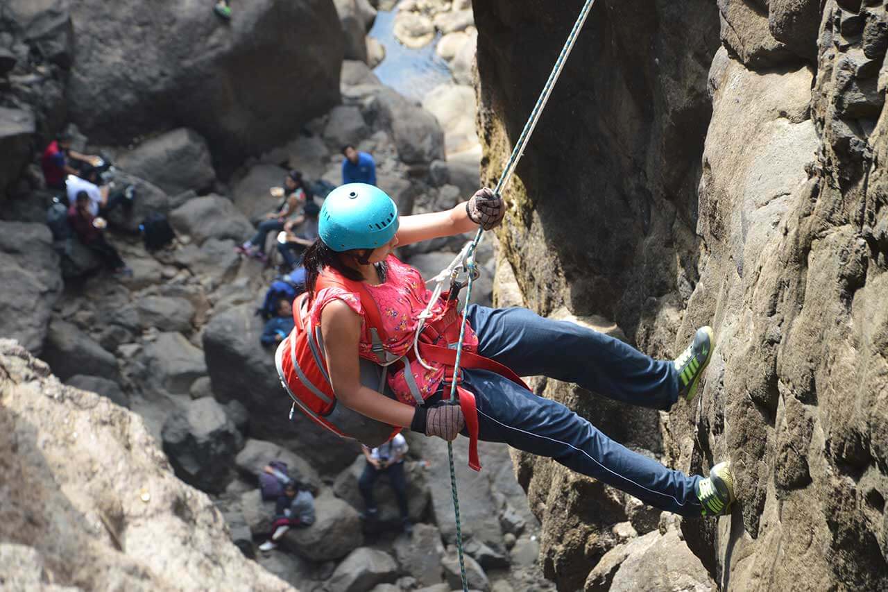 Sandhan Valley Rappeling