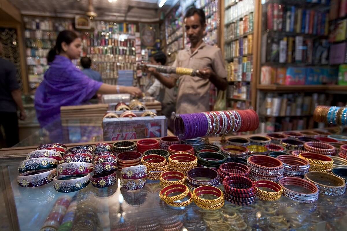 Varanasi Bangle Shopping and Jewelary