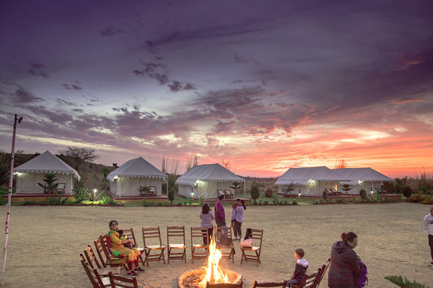 Pushkar Camping