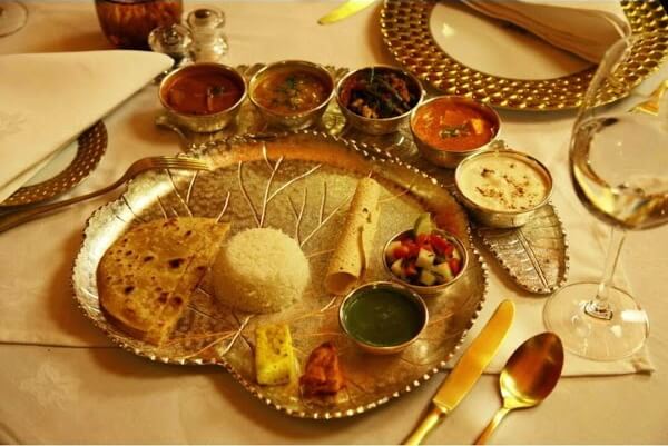 meal in maharajas express