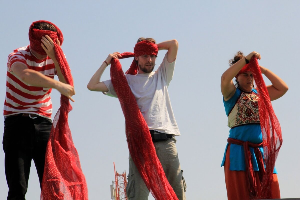 Turban Tying Competition at Desert Festival Jaisalmer
