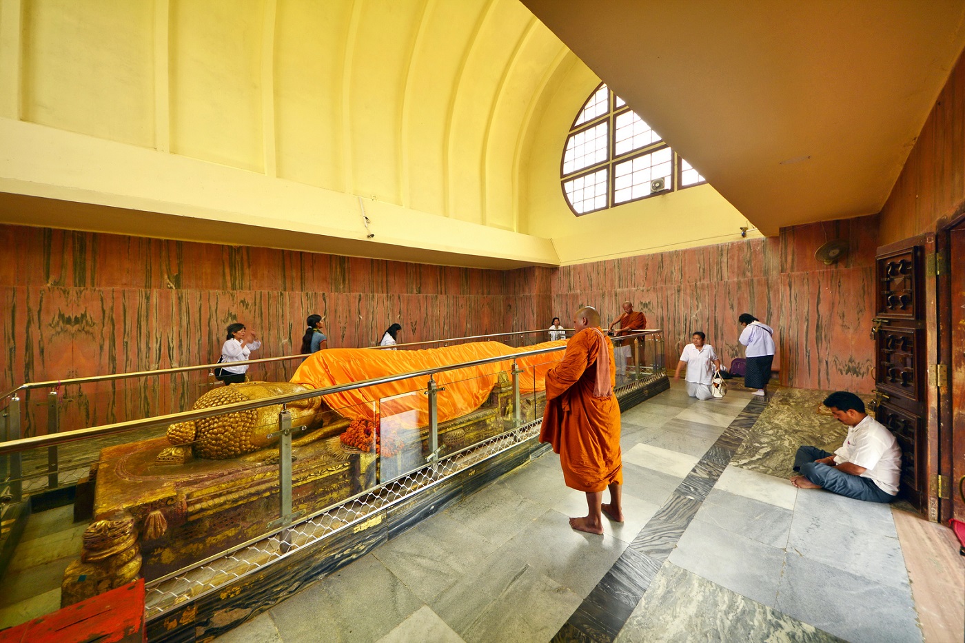 Lord Buddha Statue at Parinirvana Temple, Kushinagar