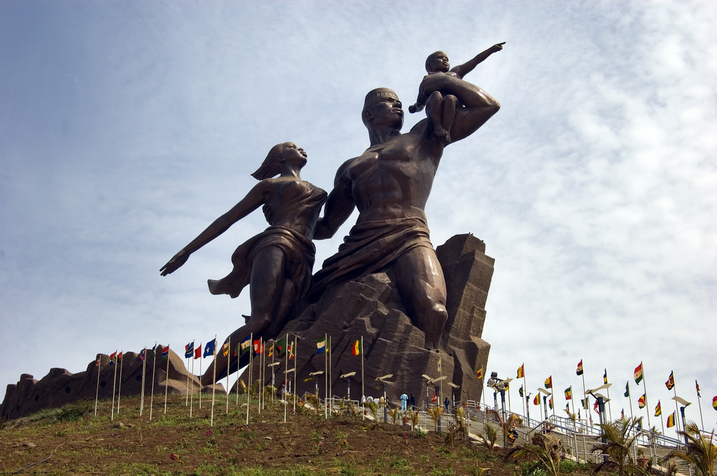African Renaissance Monument Statue