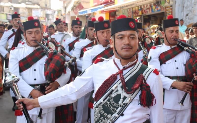 CRPF Band Show at Mount Abu Summer Festival