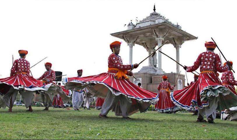 Gair Dance at Summer Festival Mount Abu