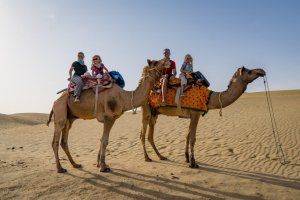 Jaisalmer Camel Safari with Kids