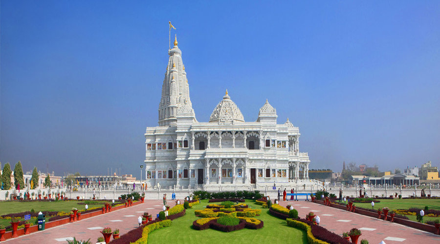 Famous Prem Mandir in Mathura