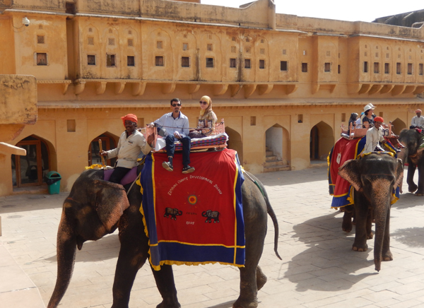 Amber Fort elephant Ride