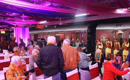 The Maharajas Express Arrival